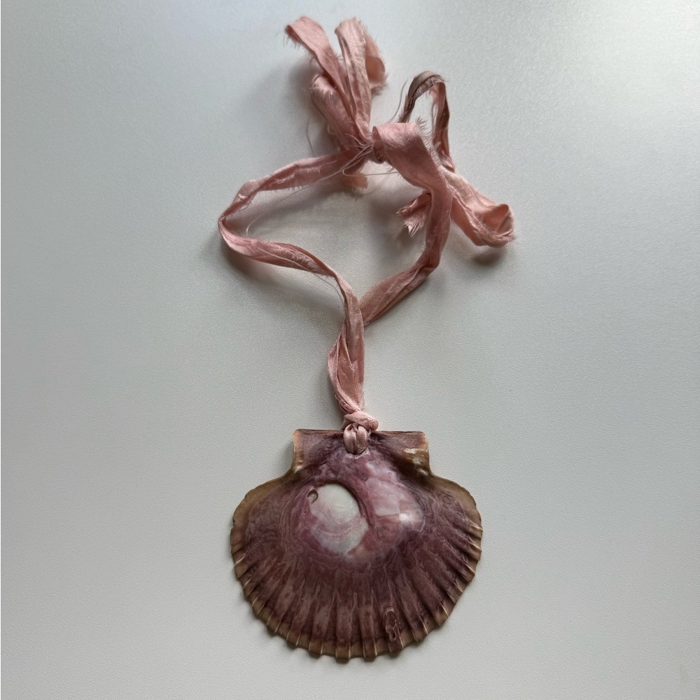 Frasier Sterling Shell Necklace
